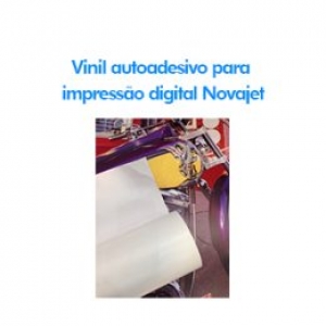 Vinil autoadesivo para impress�o digital Novajet