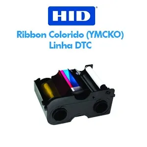 Ribbon Fargo 45000 Colorido (YMCKO) para  HID Fargo DTC 1000, DTC1250e